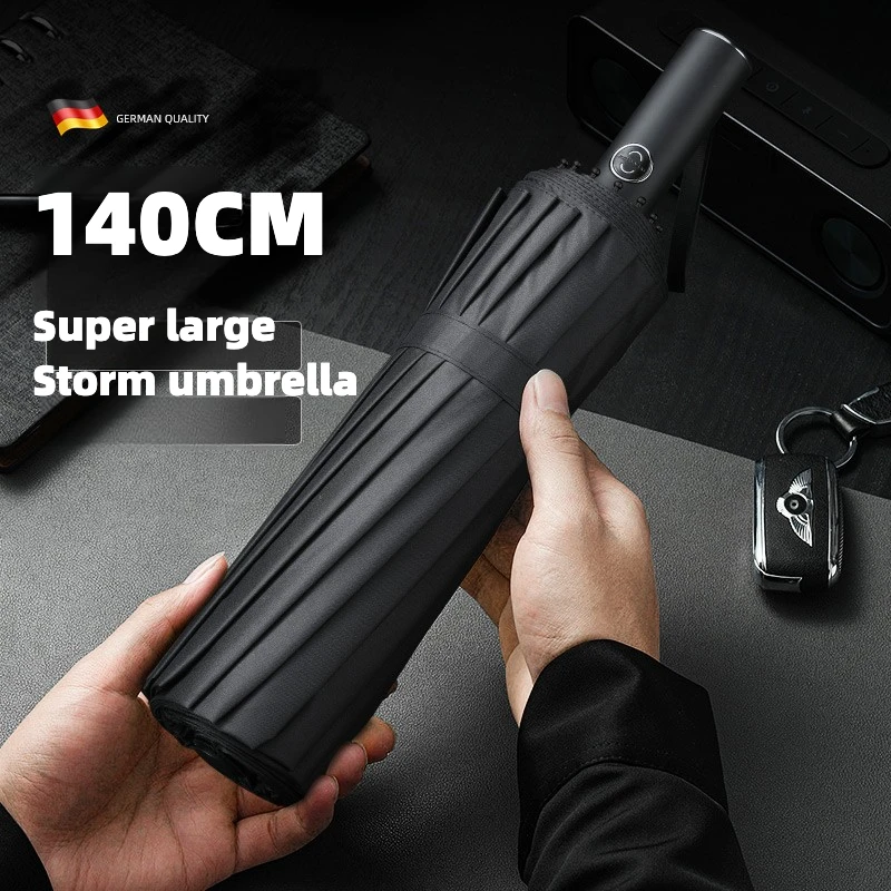 Golf Umbrella Large - Guarda-chuva dobrável automático super grande de
