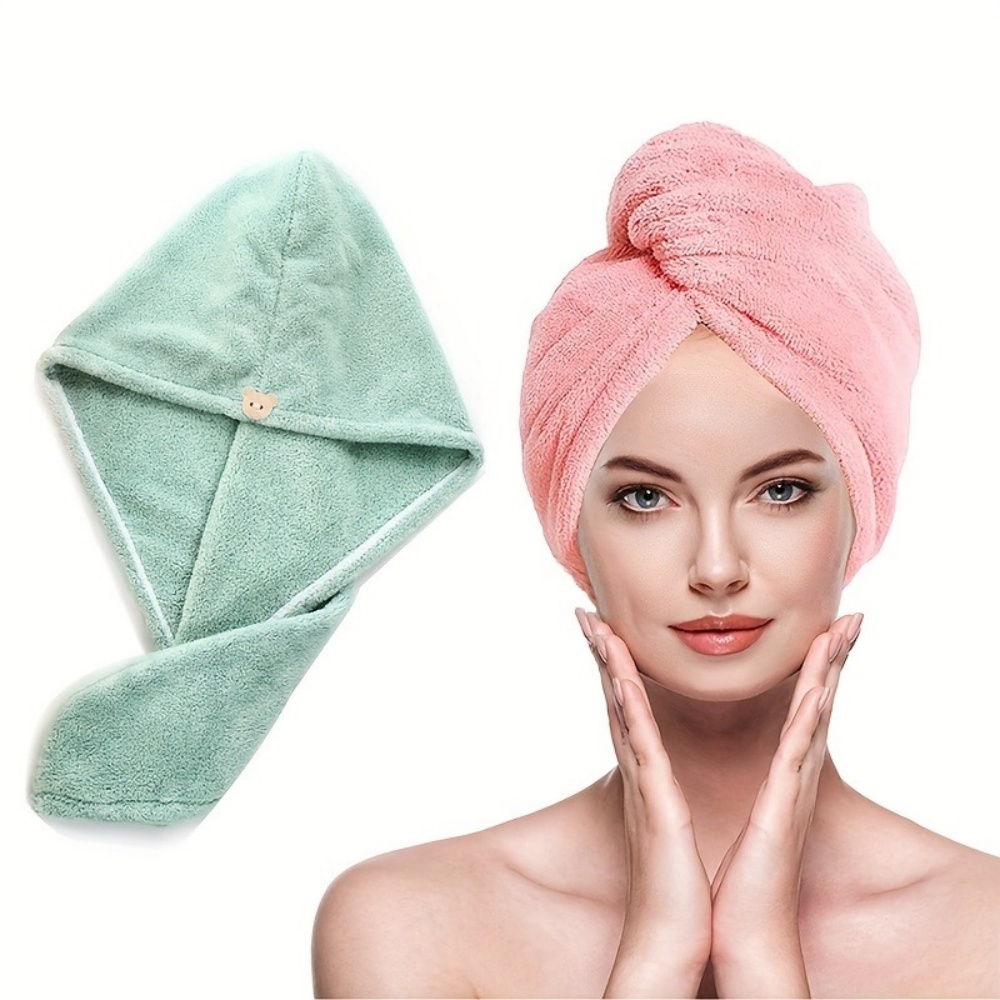 Golf Towel - Touca de Cabelo Feminina de Secagem