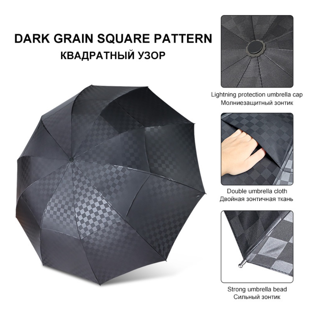 Dupla camada grade escura gran - Golf Umbrella Large avaliação e preço