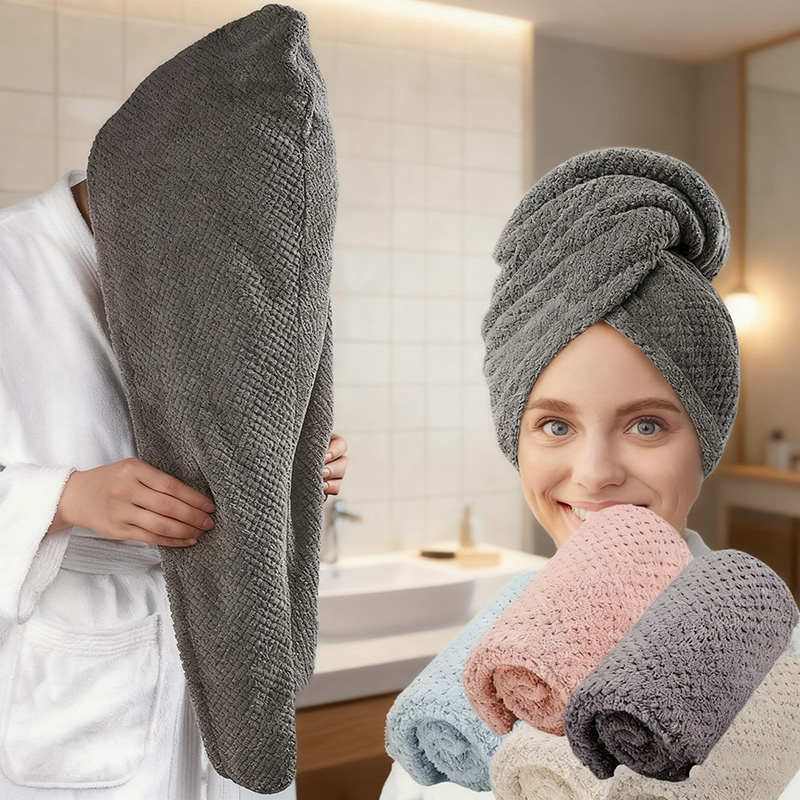 Toalha de cabelo seco feminino - Golf Towel avaliação e preço